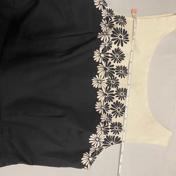 Talbots Sleeveless Floral Fit & Flare Dress size 2 petite - Picture 6 of 12